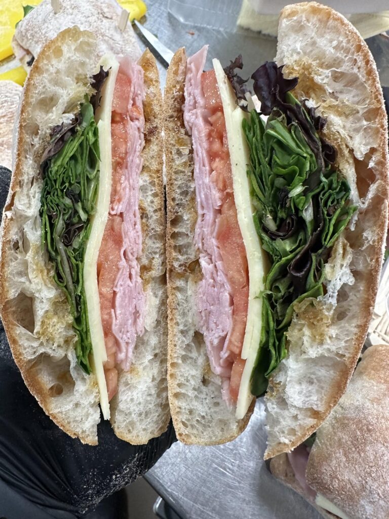 Sandwiches I made this week.