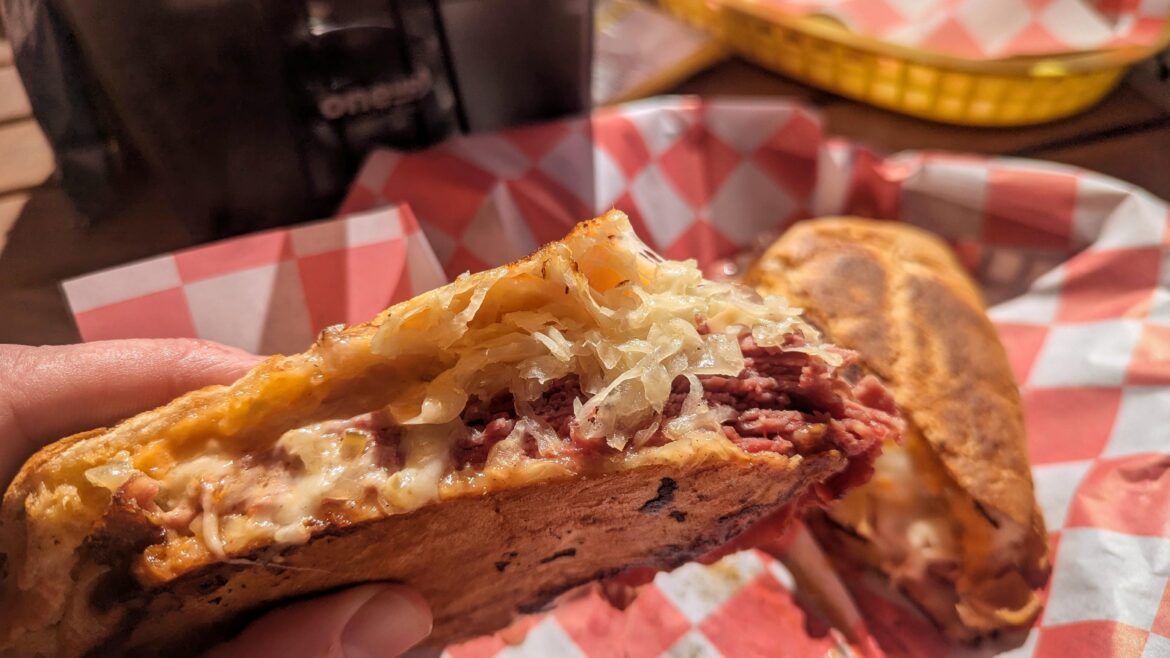 Reuben "Cuban" from my favorite we always stop at on vacation