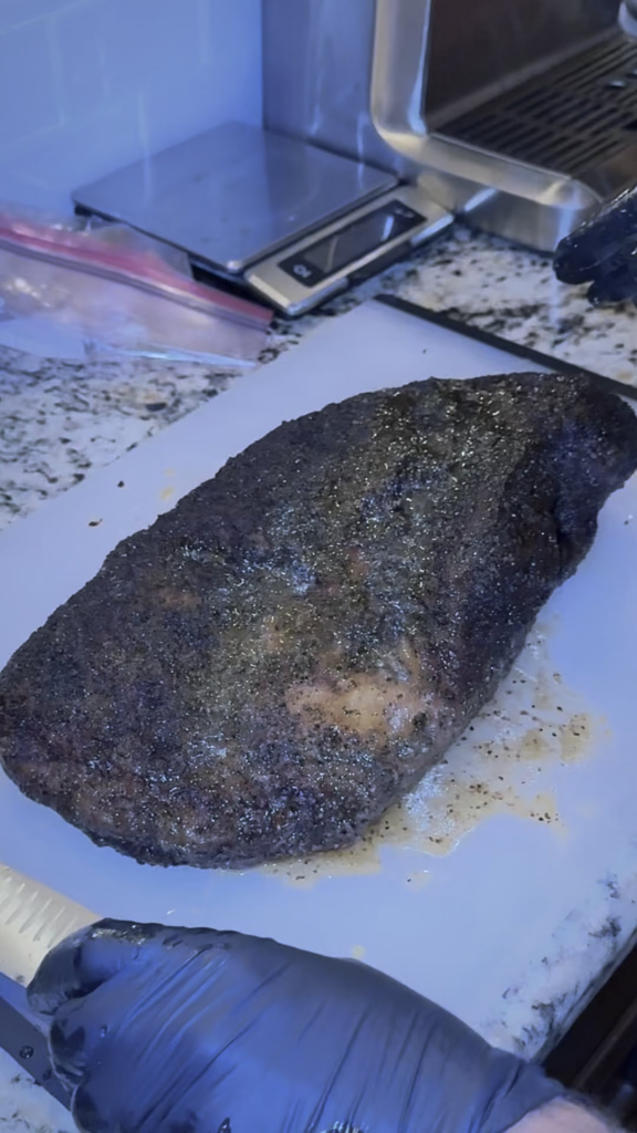 Christmas Brisket on the BJ3