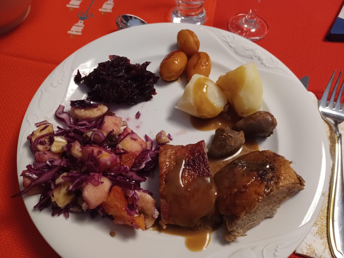 Christmas/Yule dinner