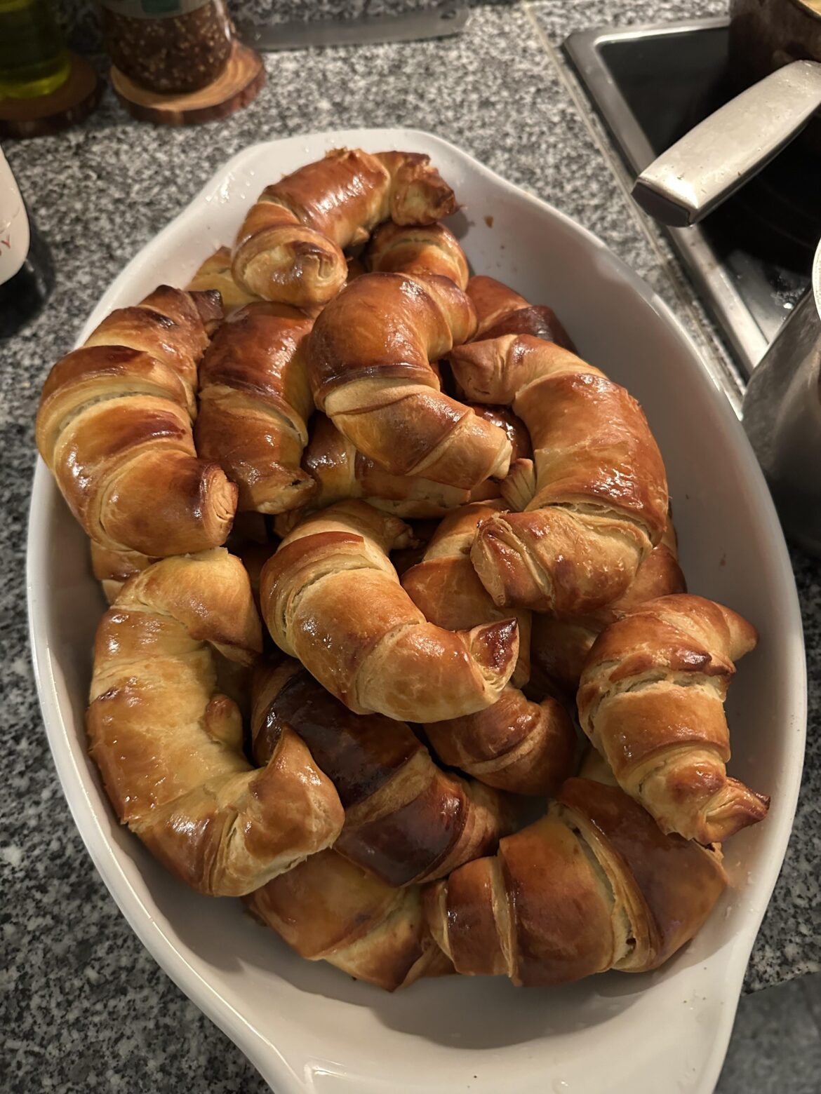 Learned how to bake croissants recently 😁