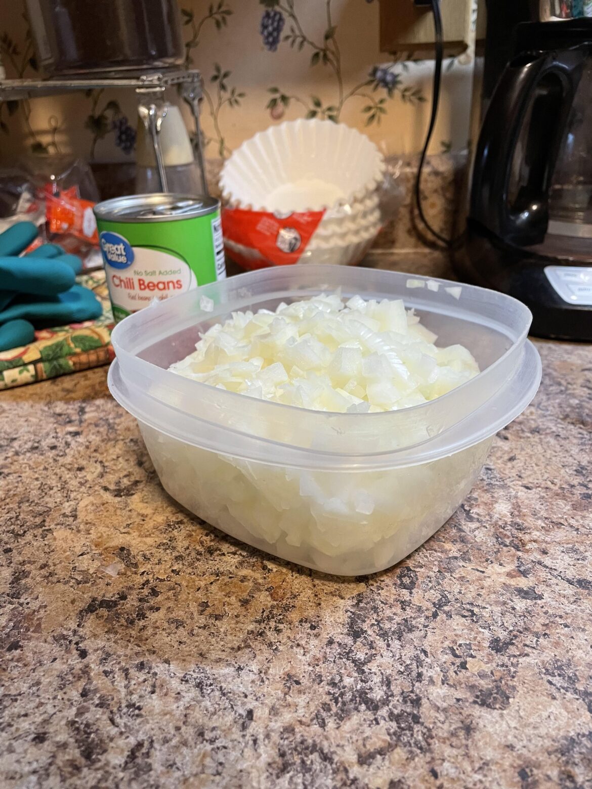 This is going into a small pot of chili.