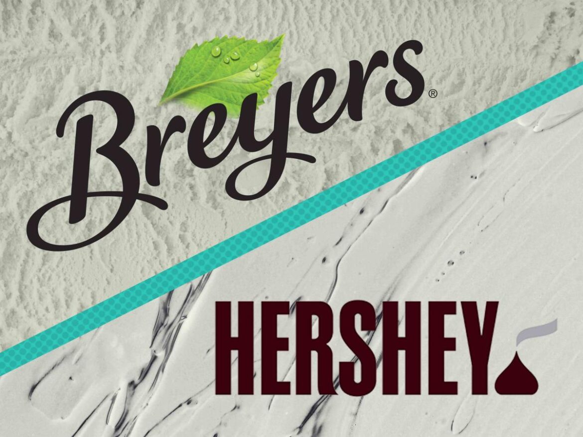 Hershey's Is Teaming Up With Breyers for a First-of-Its-Kind Ice Cream—and We Tried It First