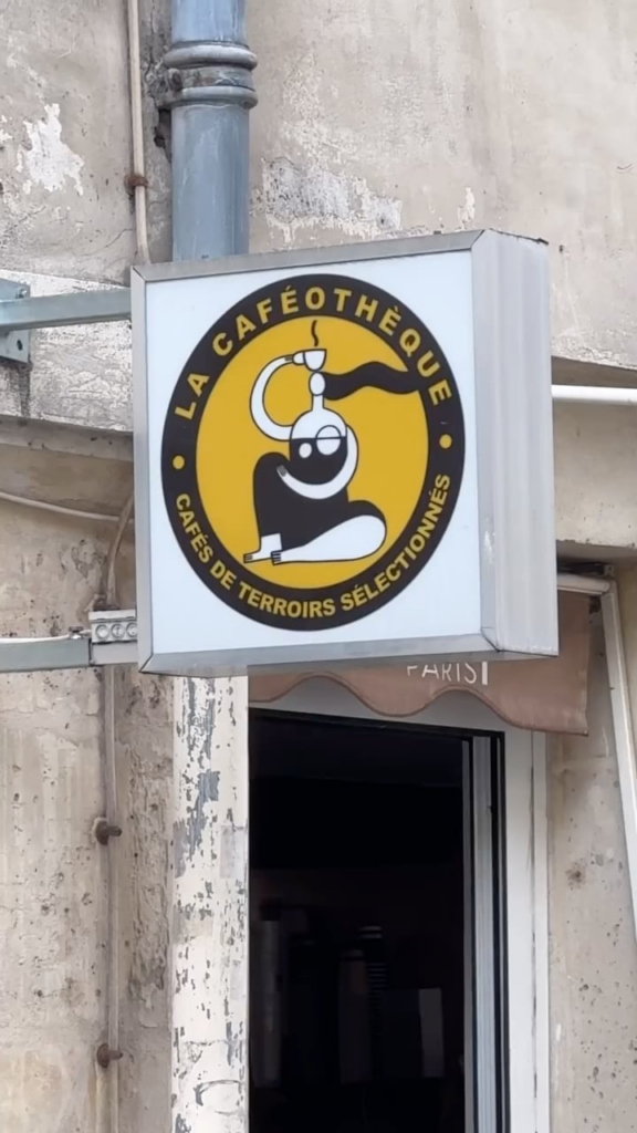 Hands down the best tasting coffee I had in Paris, France. La Cafeotheque. They truly know their coffee and it's a taste that sets it apart from other coffee shops.