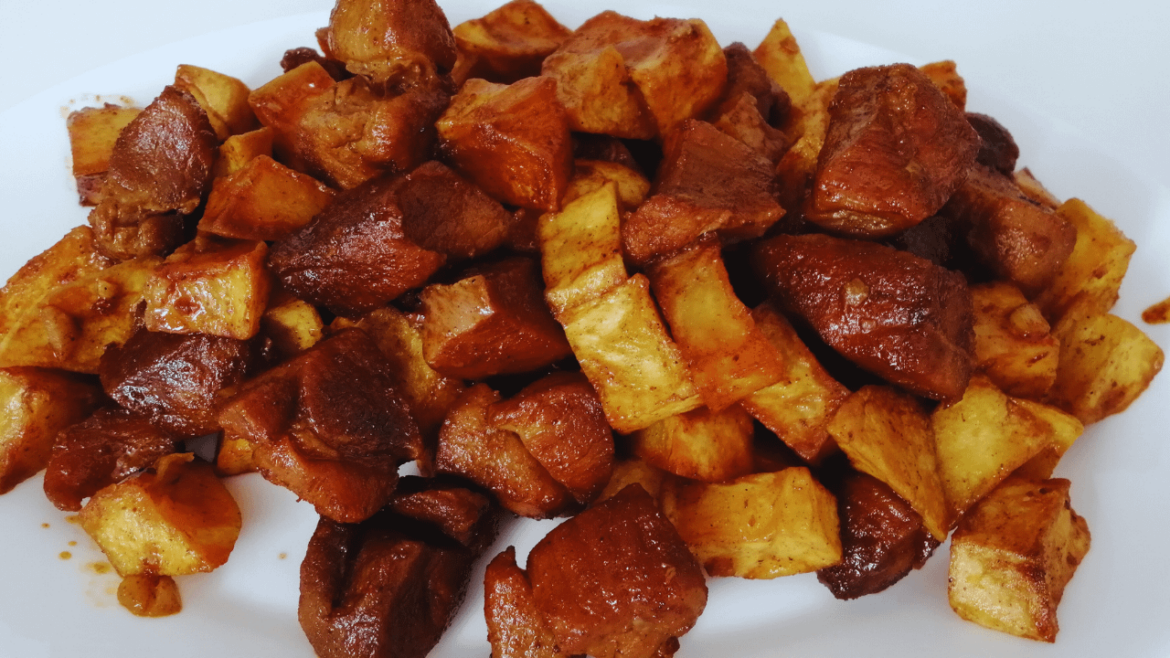 Garlic Pork and Potatoes