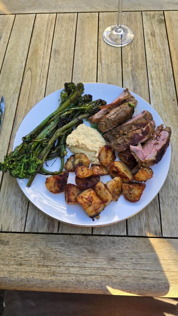 First attempt at lamb, third attempt at sous vide!