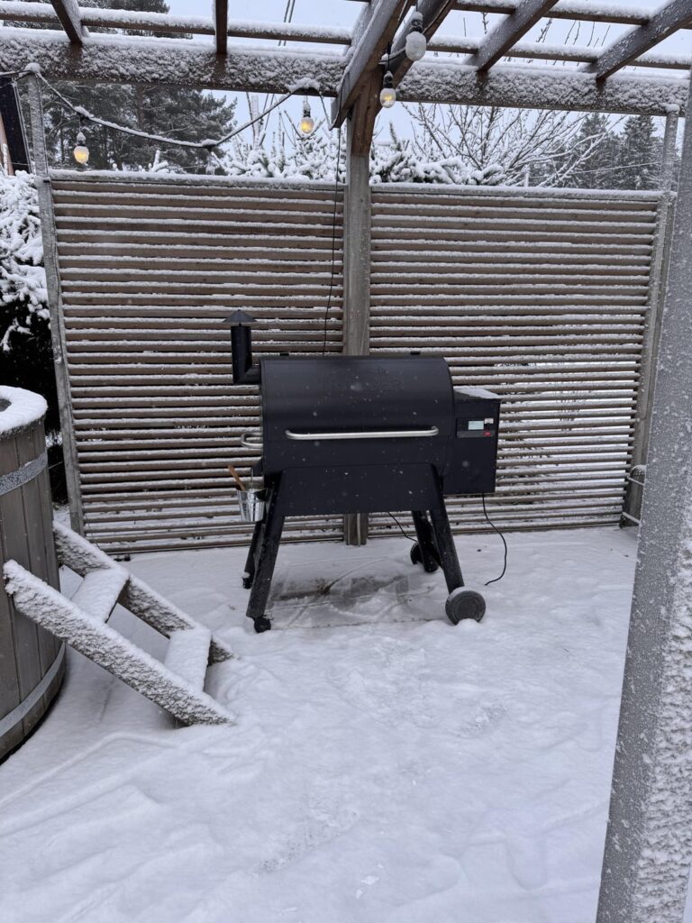 First time using Traeger