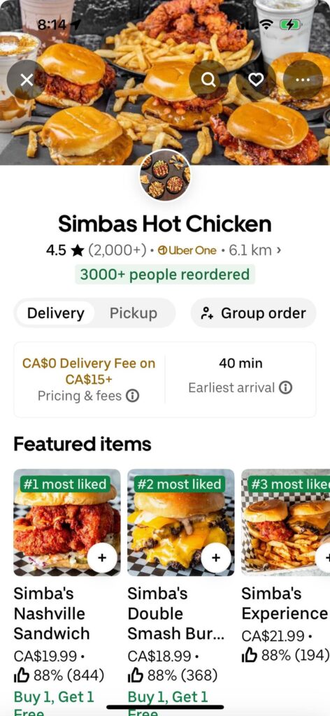 Best spicy fried chicken in the east end?