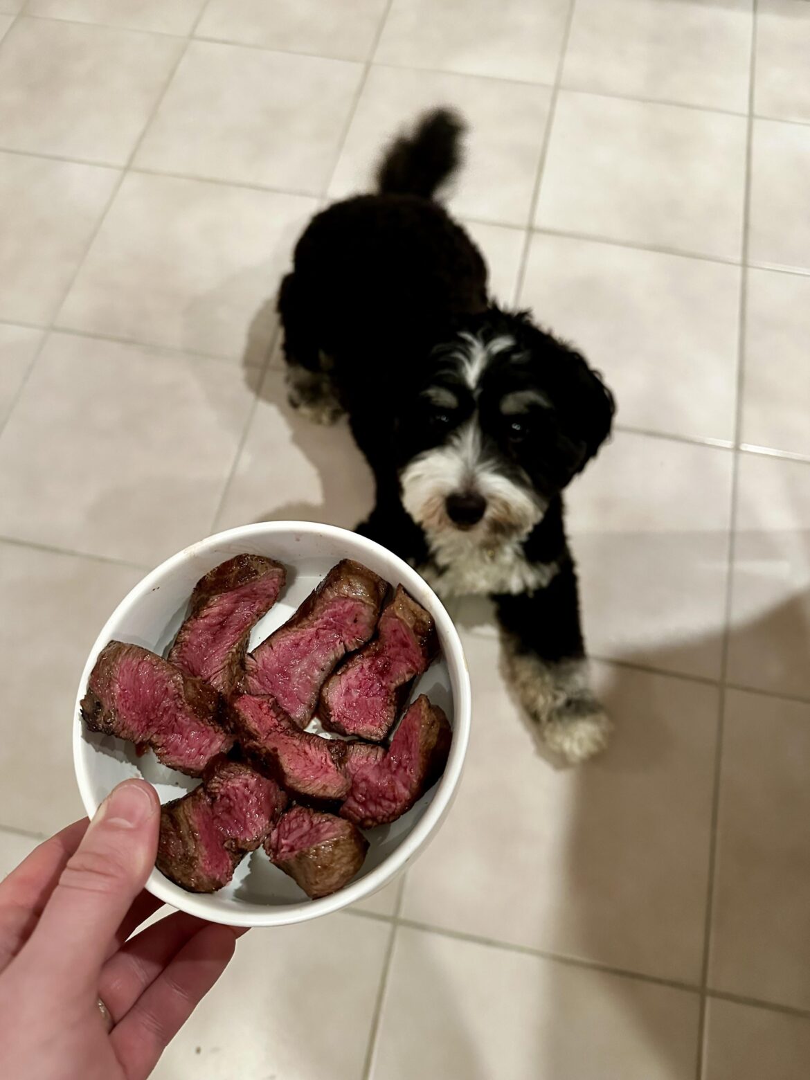 He requested steak for his birthday