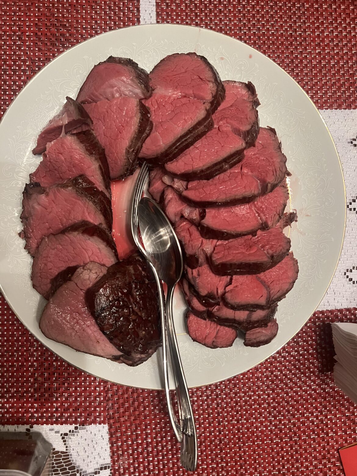 Christmas Tenderloin. How’s the cook?