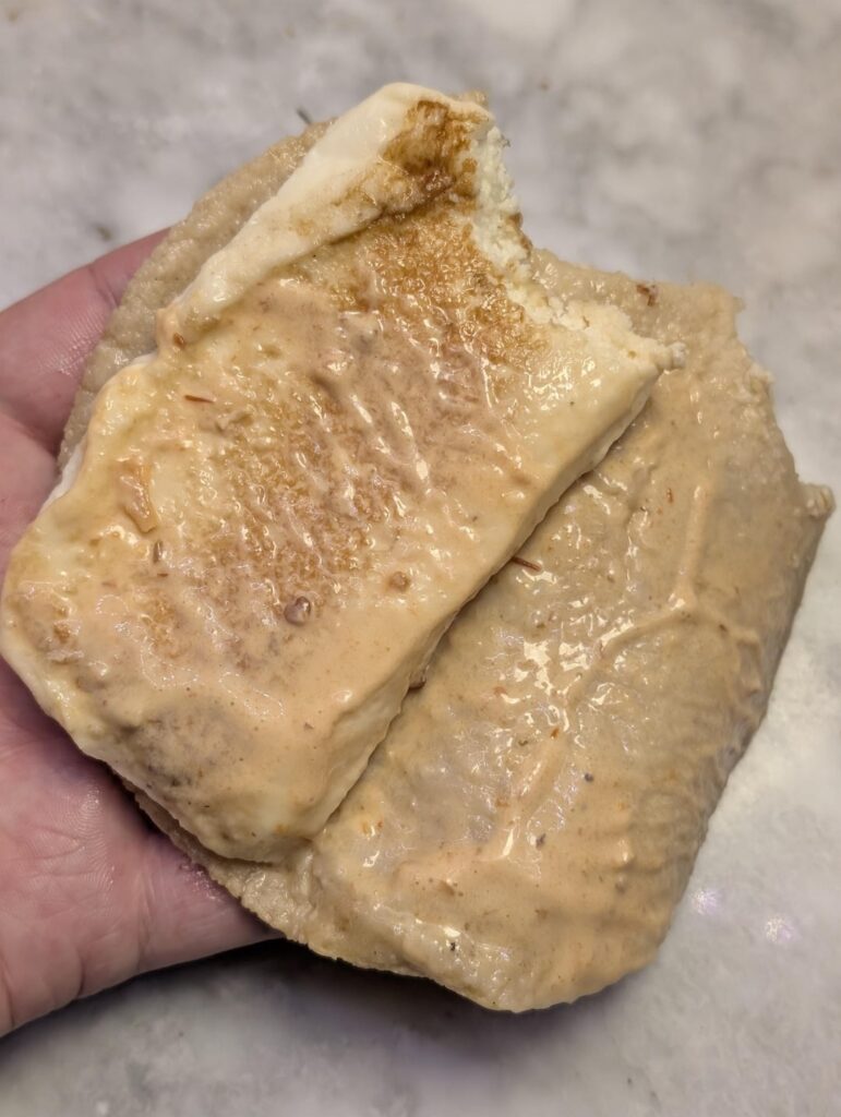 An alleged "quesadilla" from Guisados.