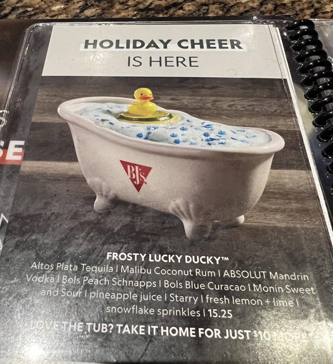 And exactly how is someone supposed to drink this?