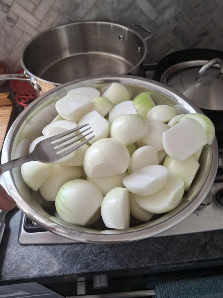 My family were visibly worried