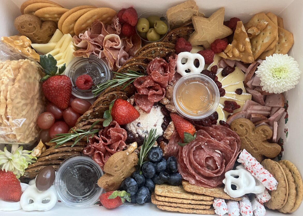 holiday box for a pot luck!