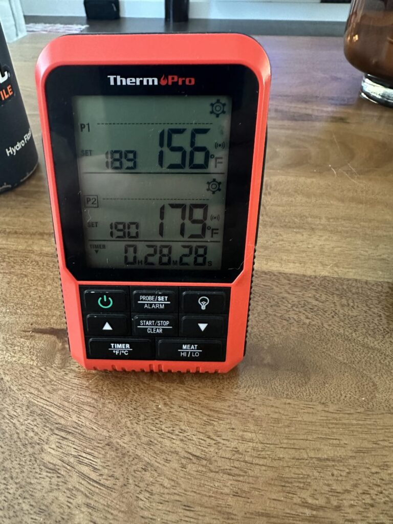 Brisket help! The flat temp is lower.