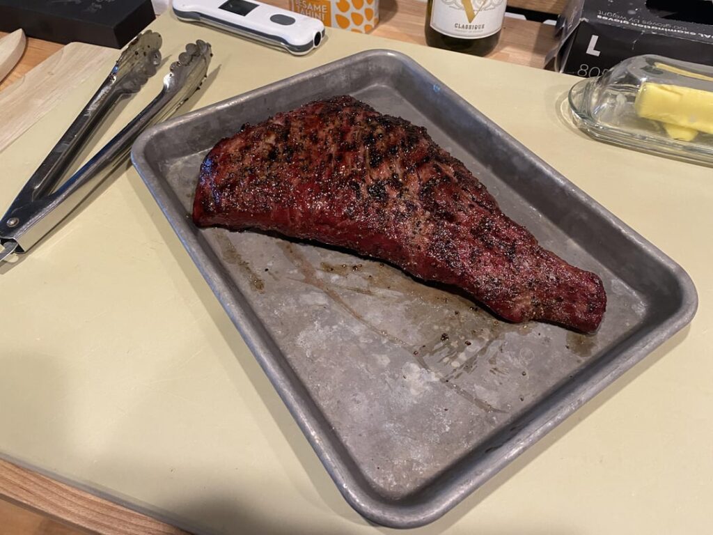 Just the tri-tip.