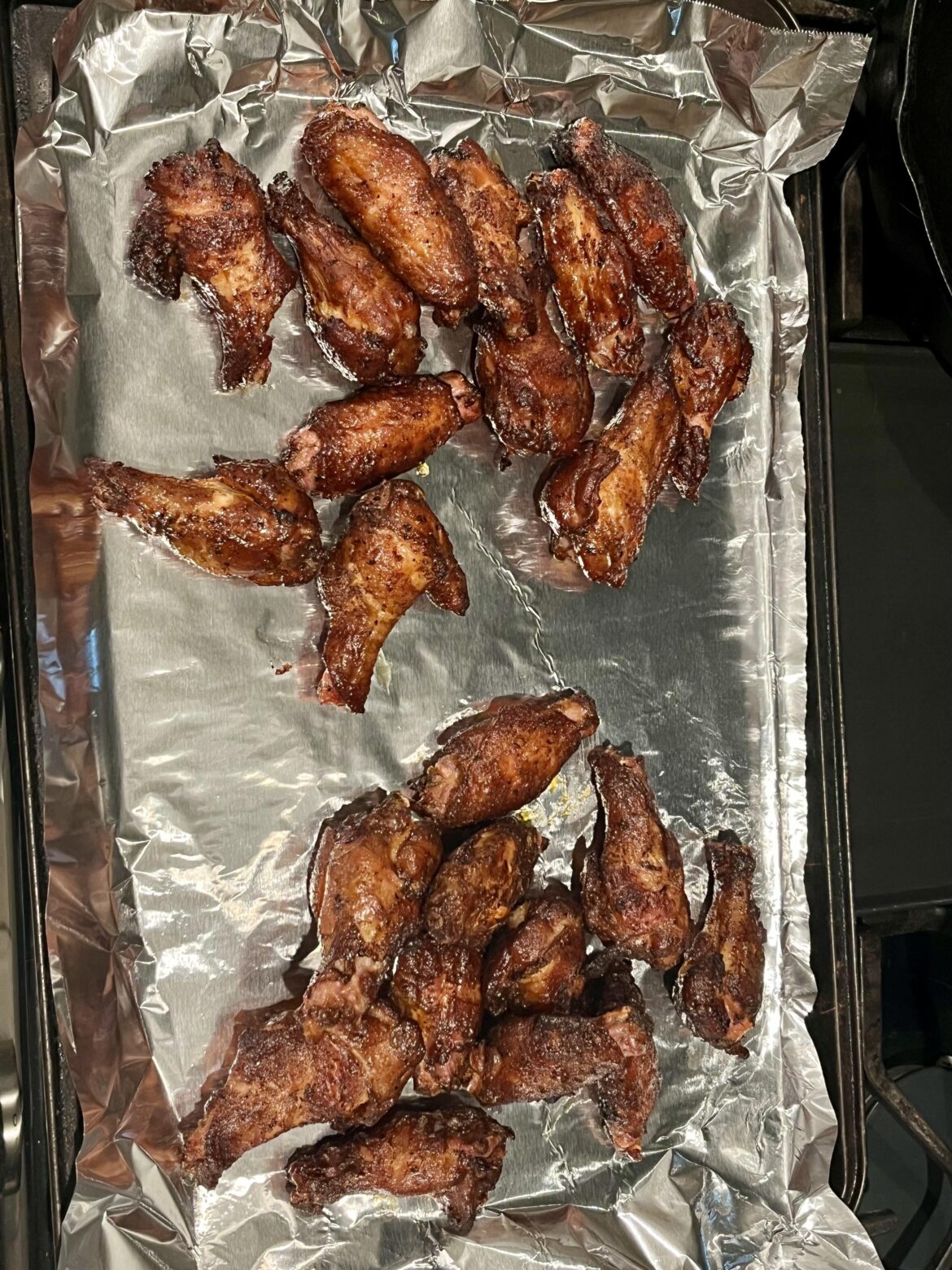 Smoked wings