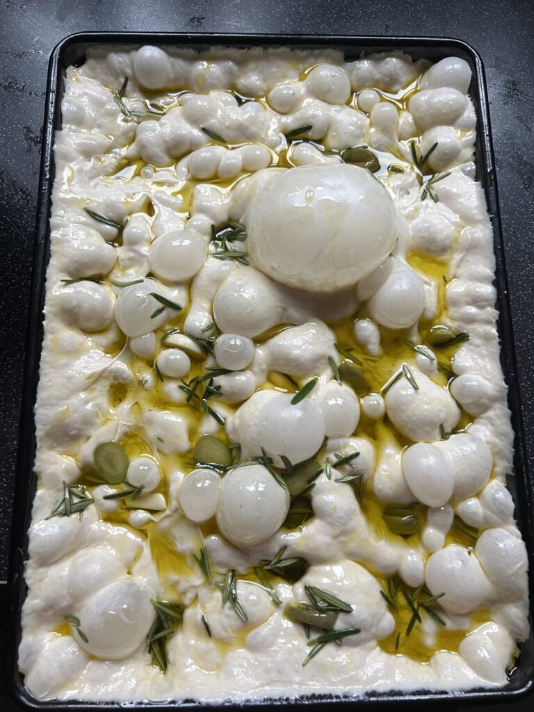 My first focaccia, how did I do?