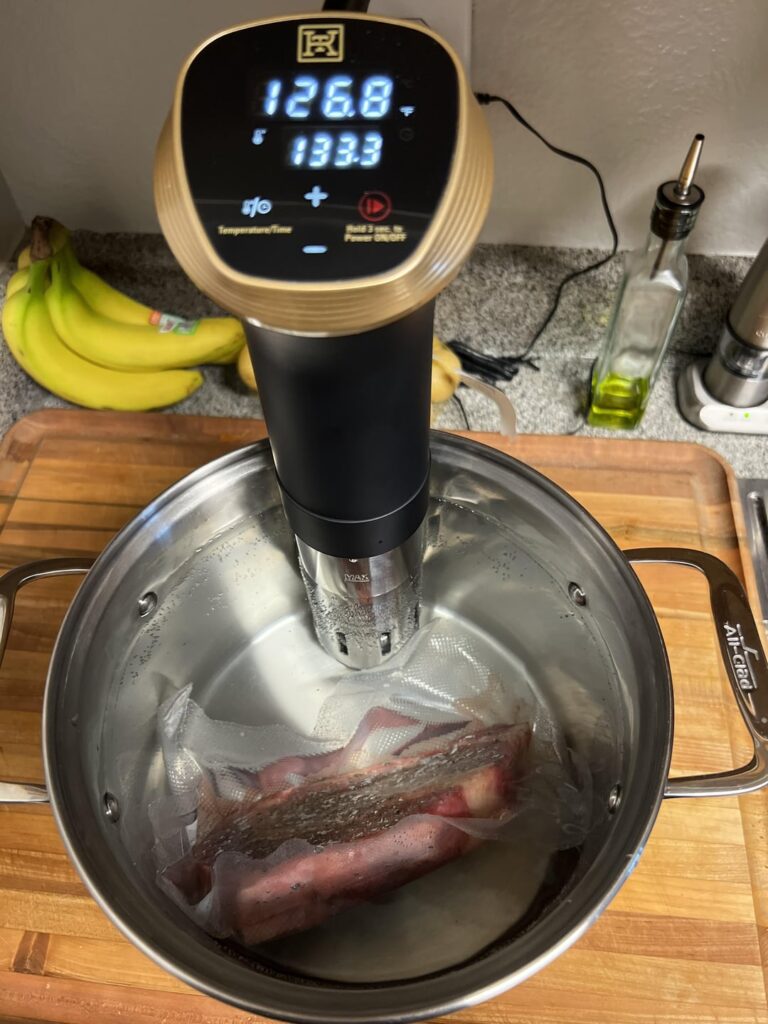 My first sous vide steak