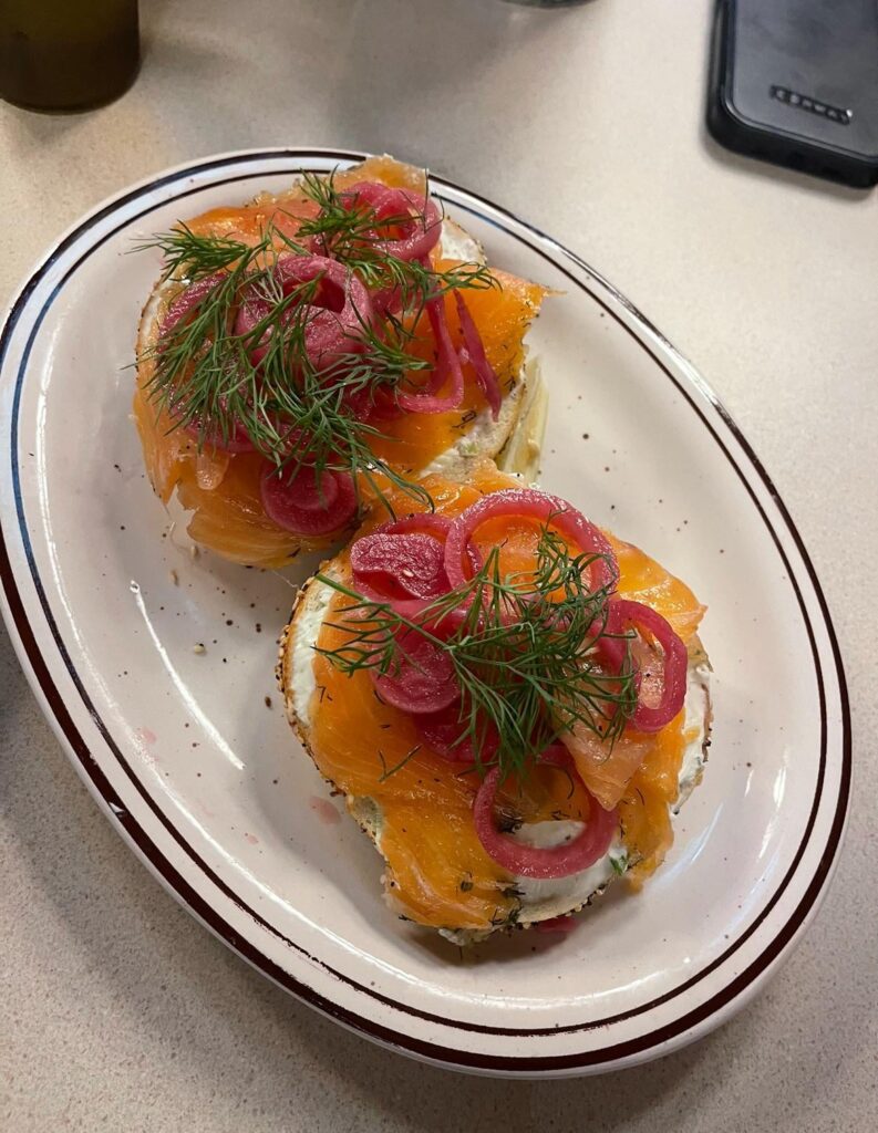 Open face lox from Belles is my newest LA obsession