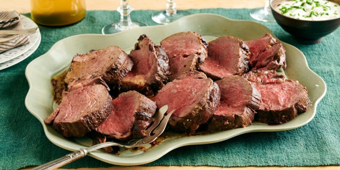 Garlic Butter Beef Tenderloin Recipe