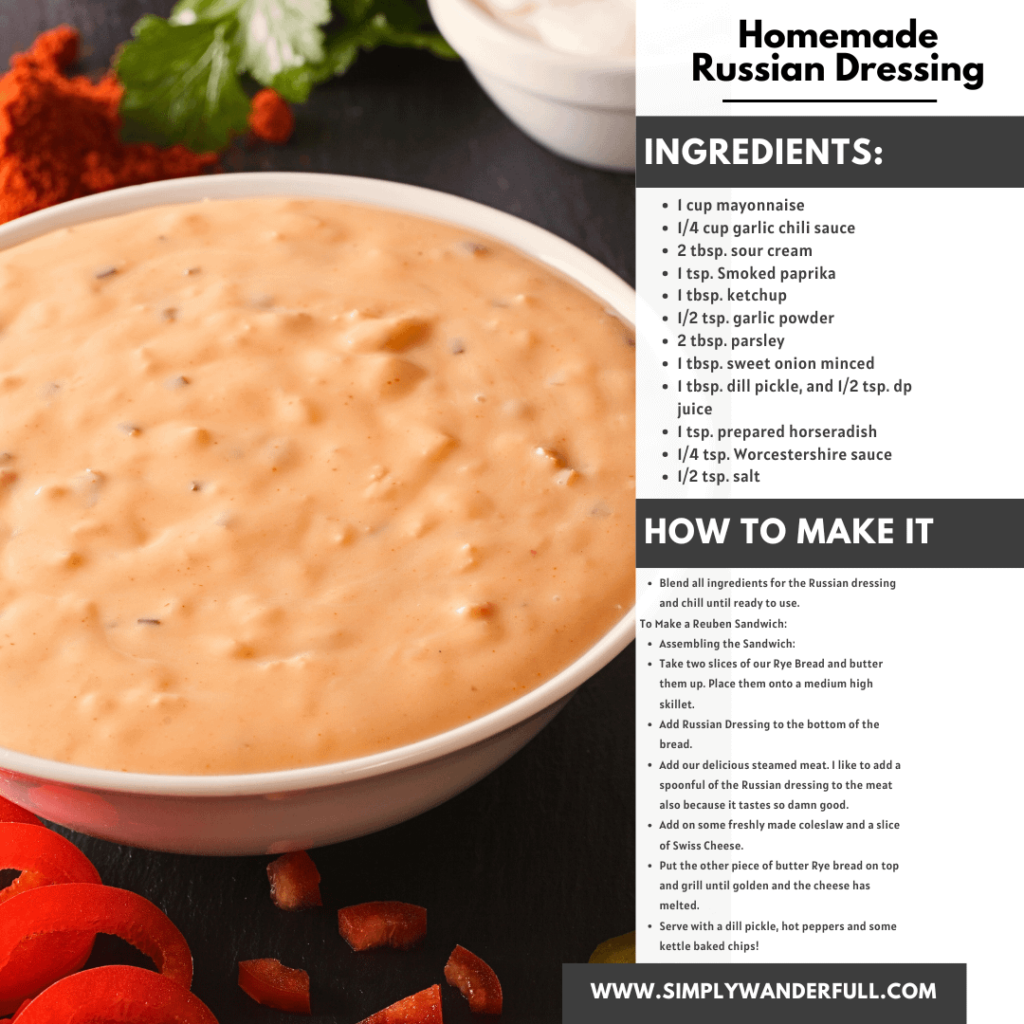Homemade Russian Dressing