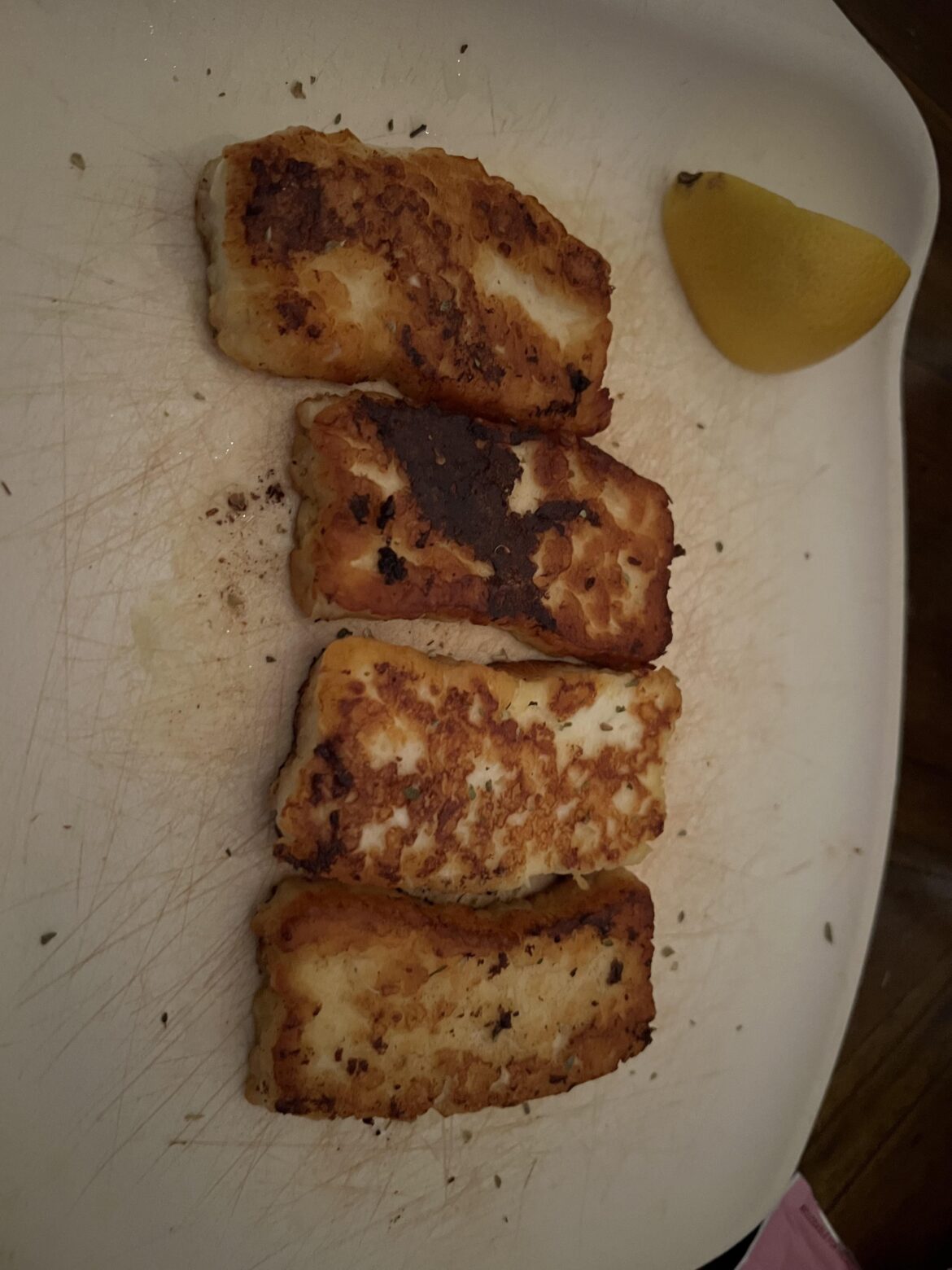 First time Halloumi