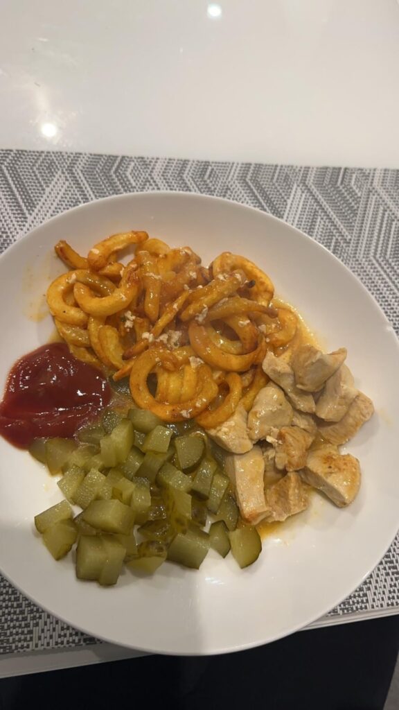 calorie estimate for tonights dinner? ^^