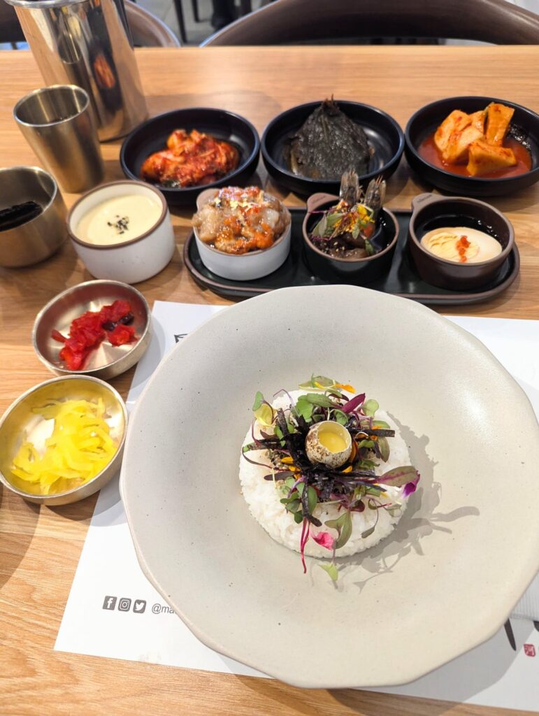 Marinated crab bowl @ Master Ha