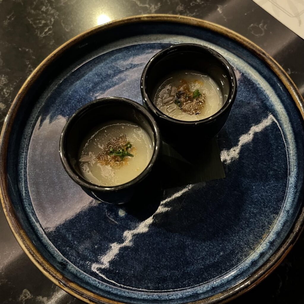 Chef’s counter tasting menu experience at Mineral