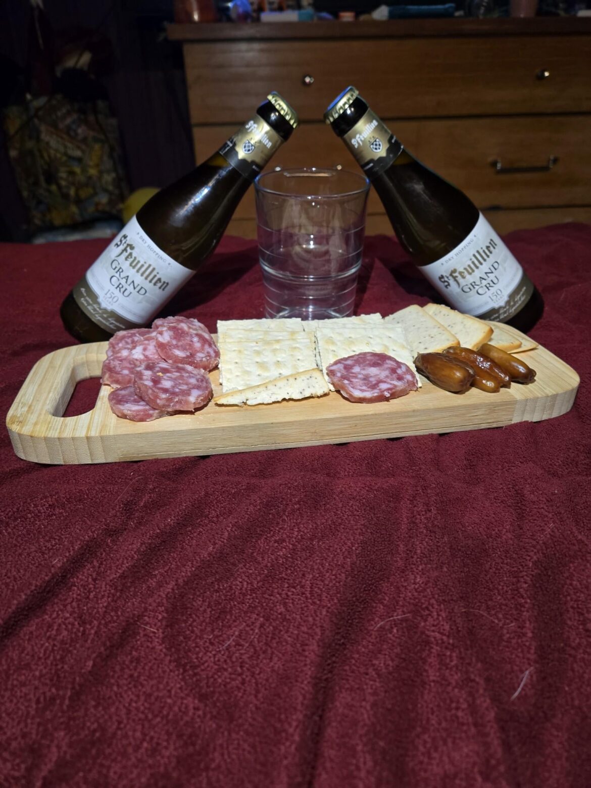 Little mini board my husband made ❤️