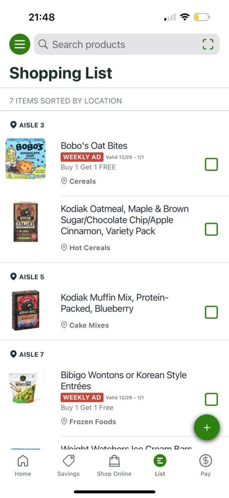 I love prepping for my Publix trip by looking for good BOGOs