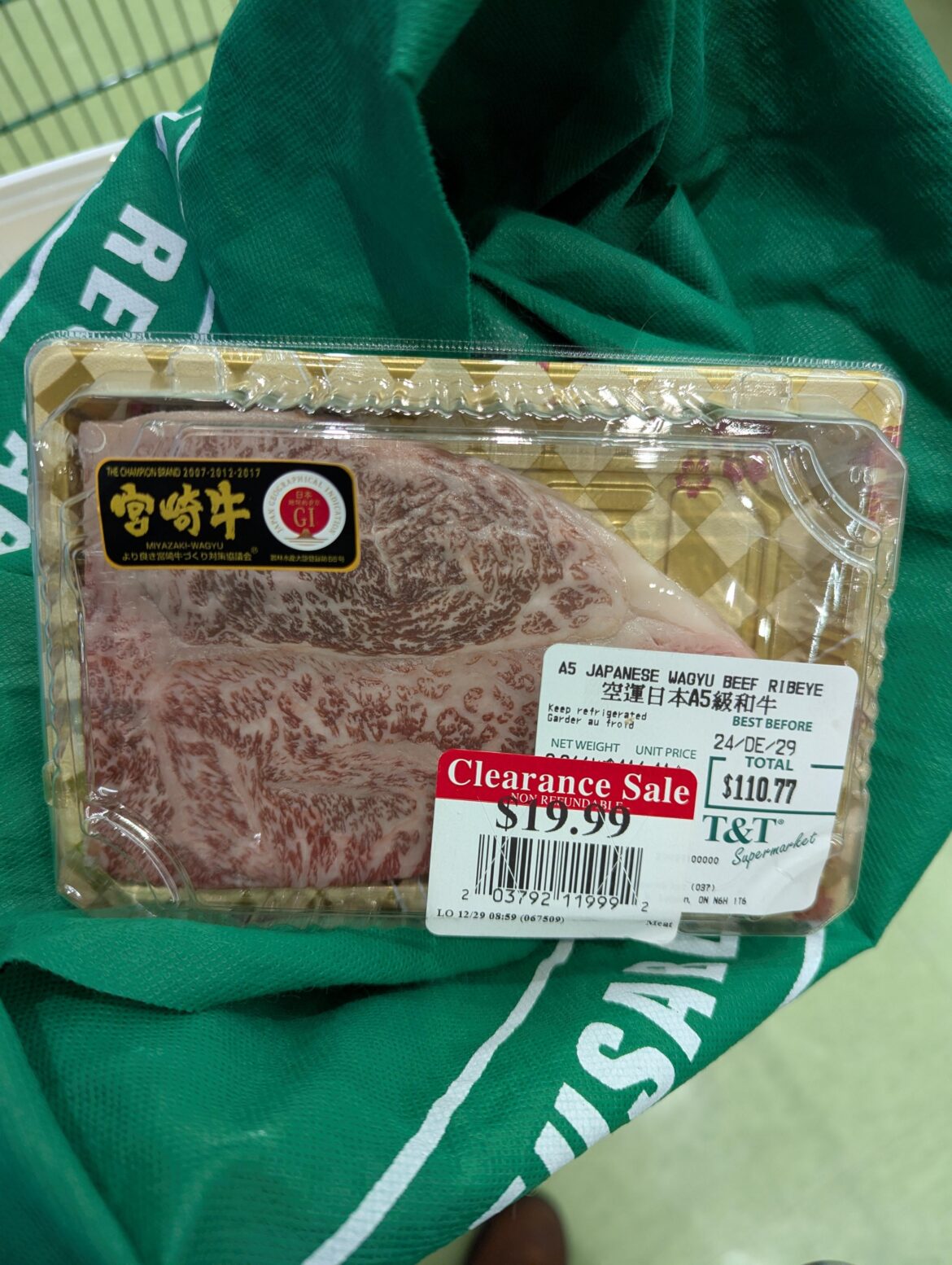 Felt like winning the lottery