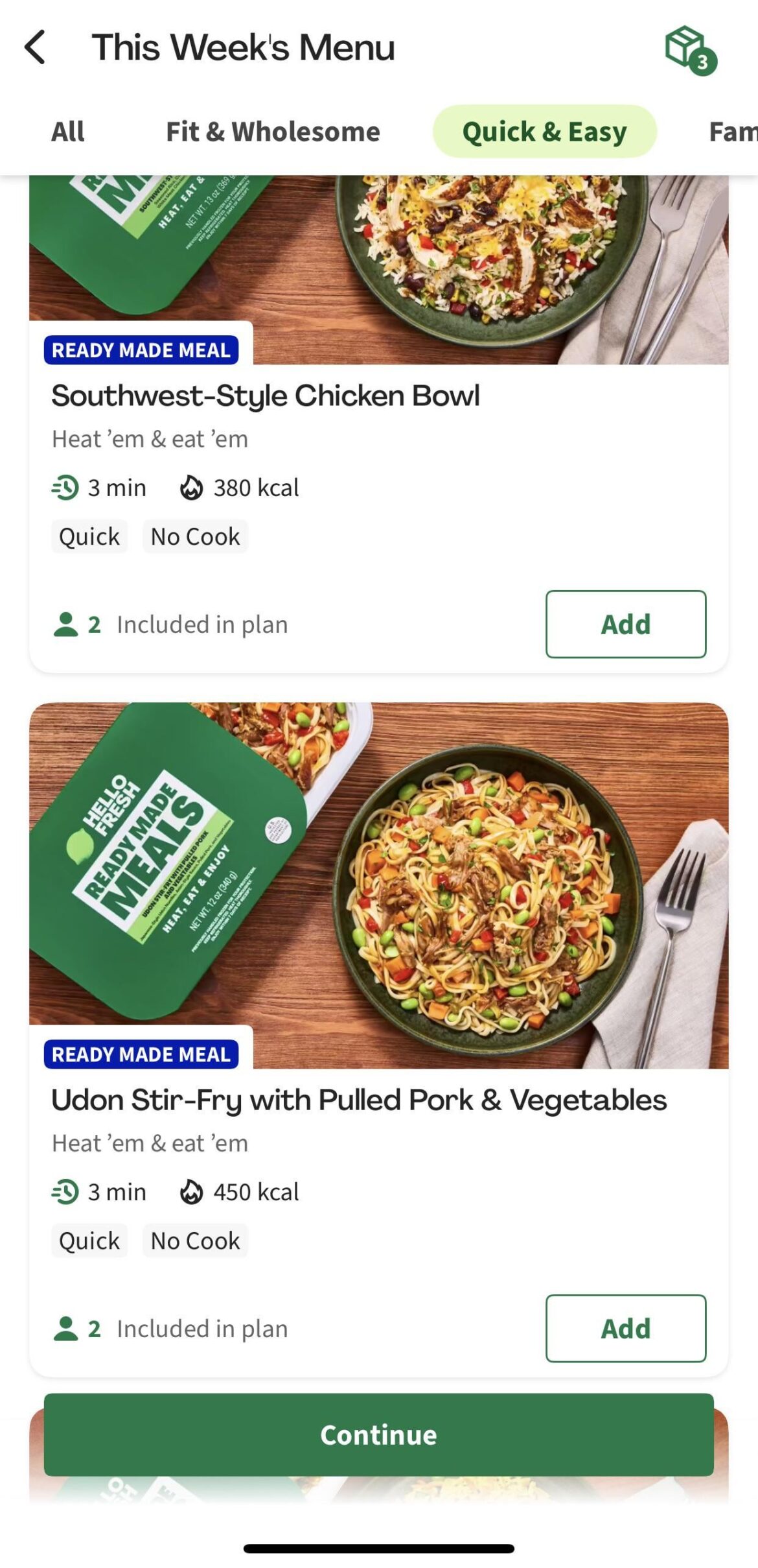 Ready made meal 😳