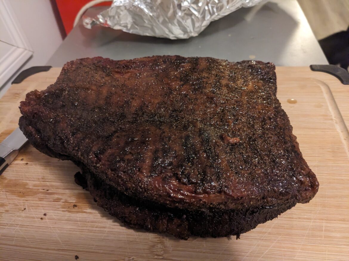 First time doing a half brisket