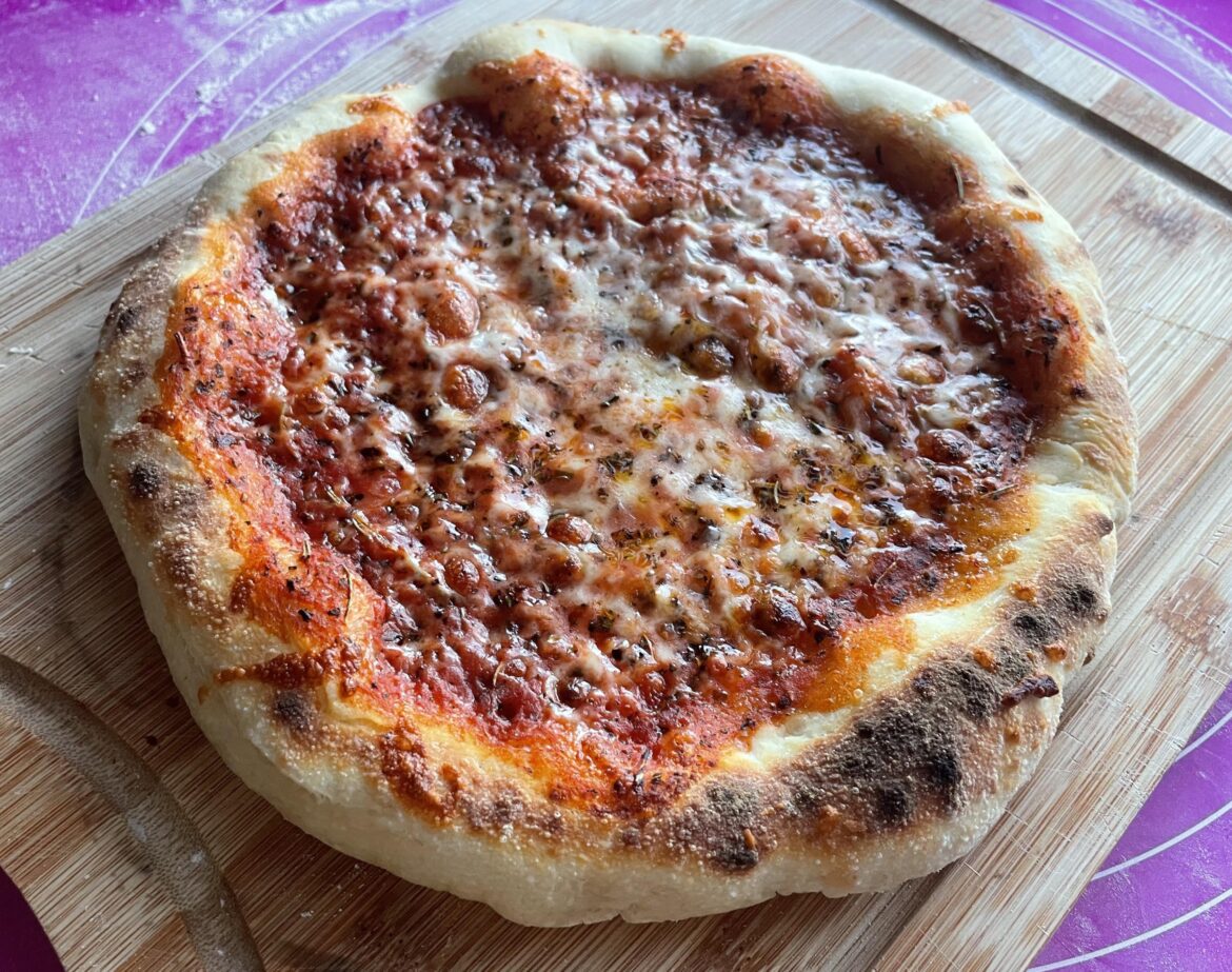 Sourdough pizza