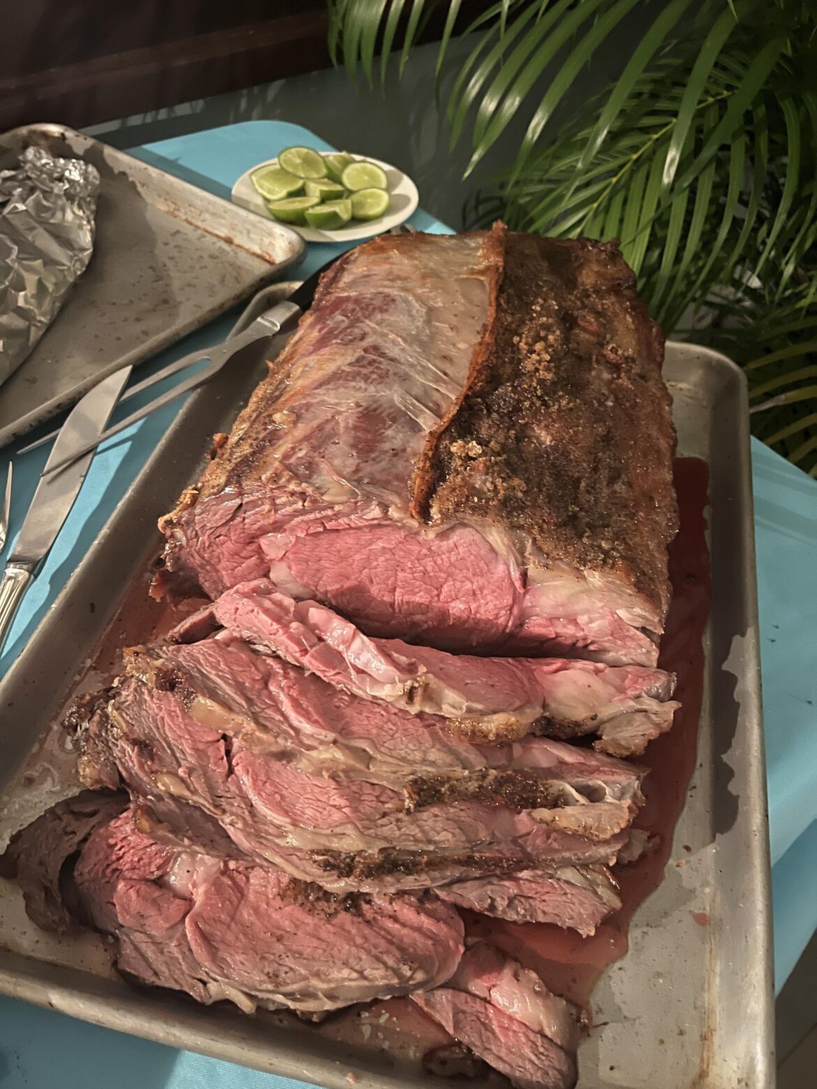 Reverse Sear Prime Rib for Xmas Eve