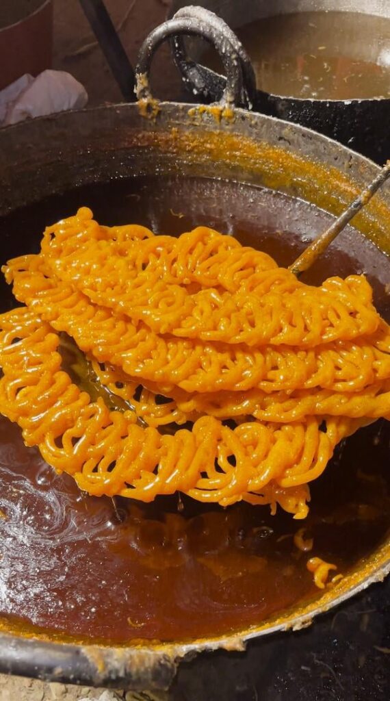 Sweet Snack Jaggery Jalebi