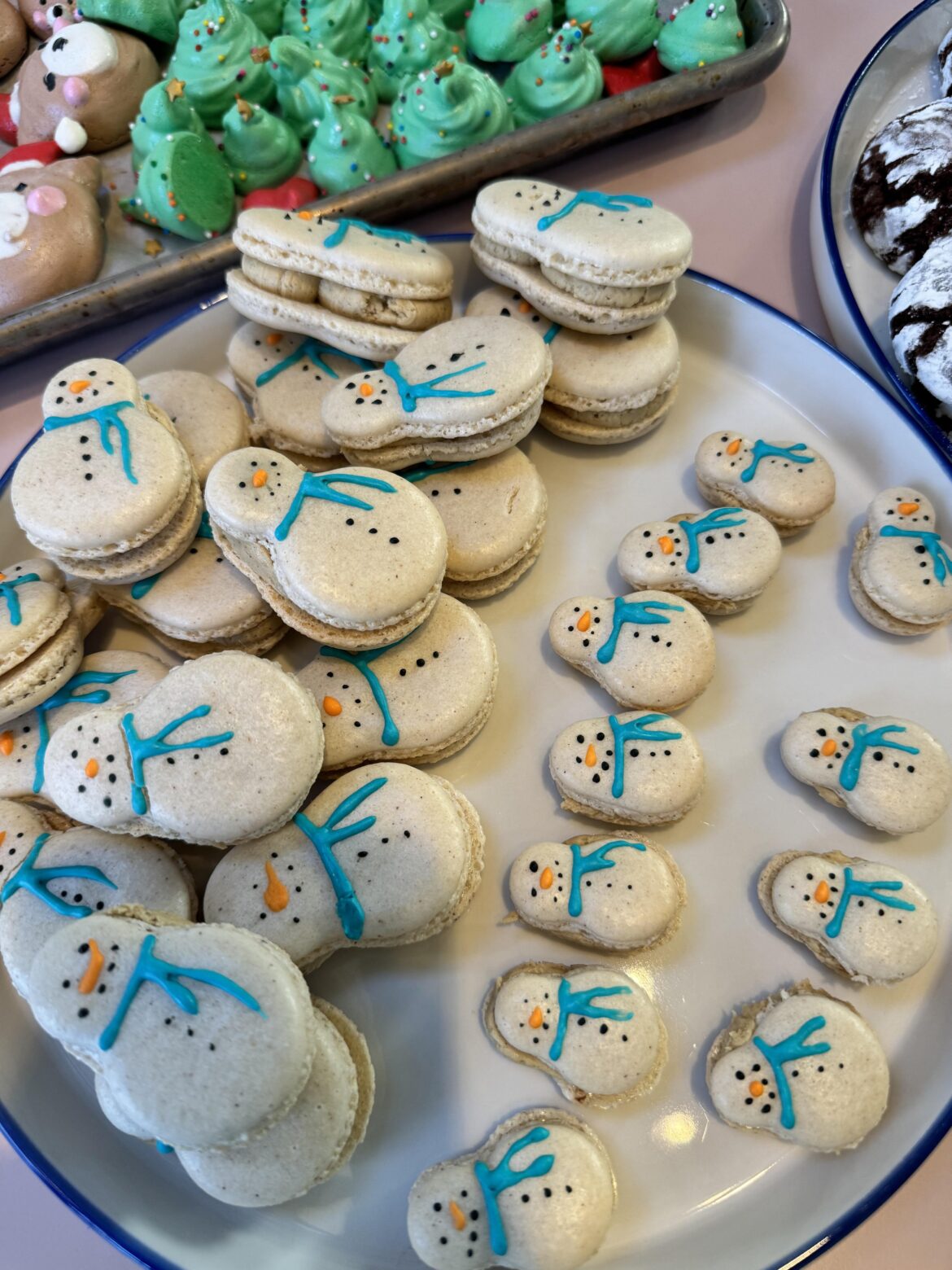 First time making macarons!