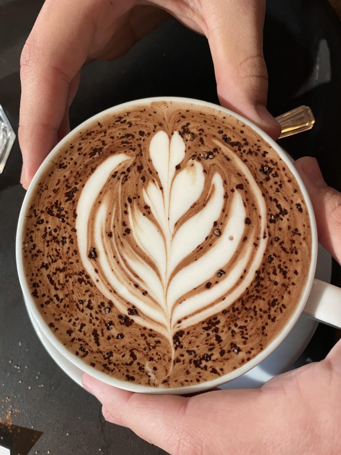 A prettyish hot chocolate