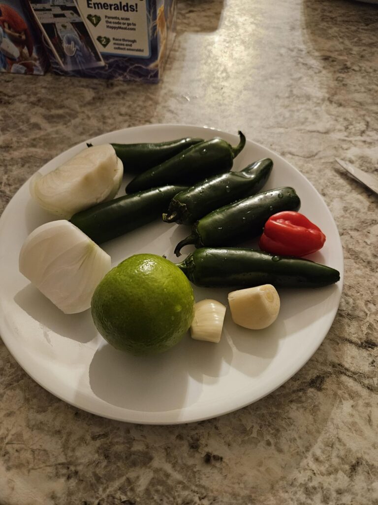 Felt like something with a little heat tonight.