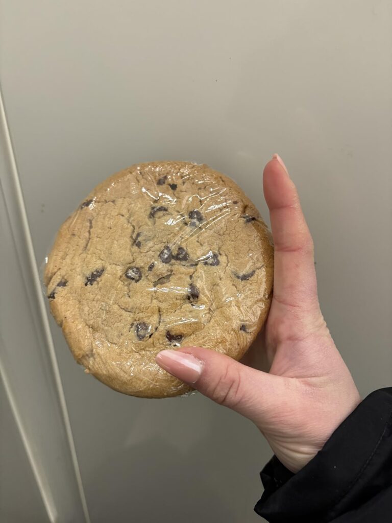 How many cals in this massive cookie?
