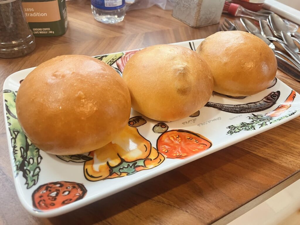 First time making bierocks and I’m so proud of how round and cute they are! First time making bierocks and I’m so proud of how round and cute they are!