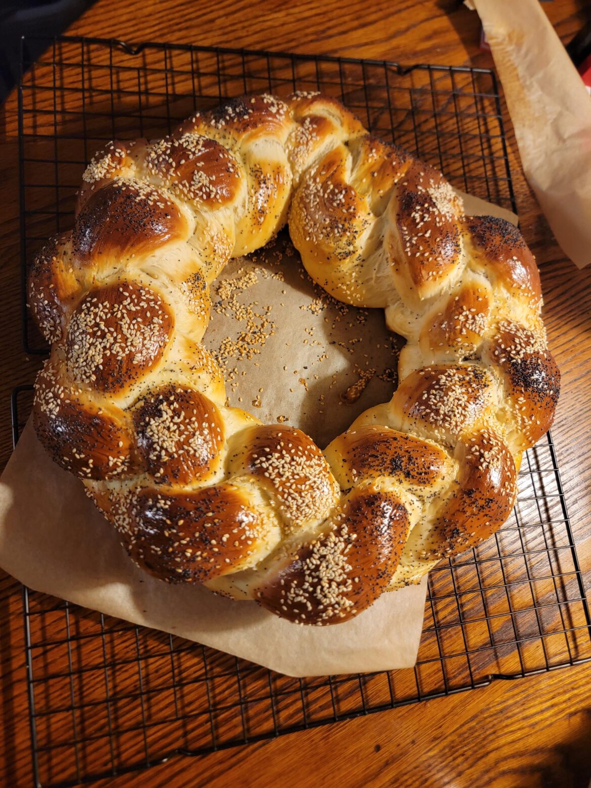 Made some enriched bread