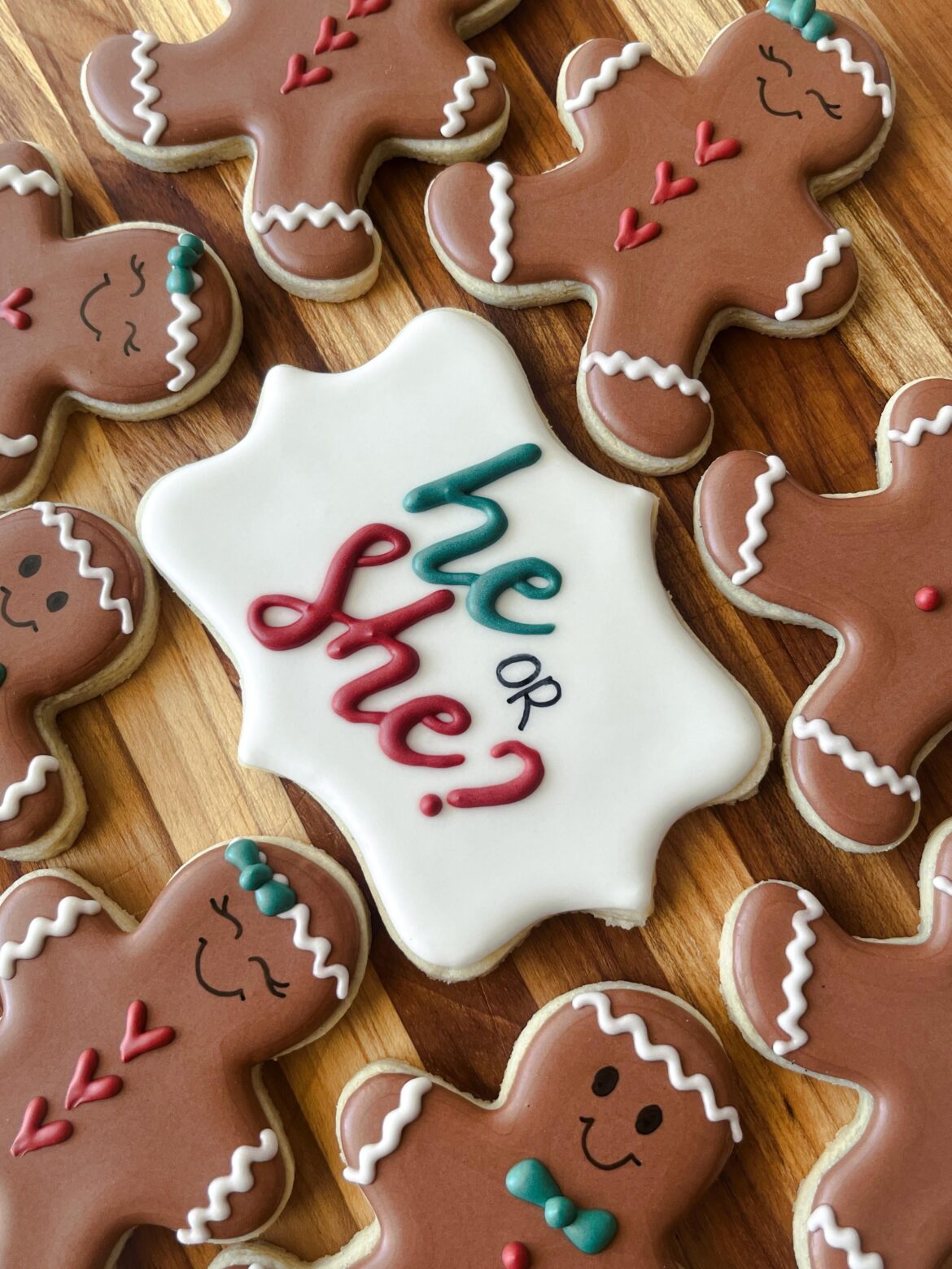Gingerbread Gender Reveal!