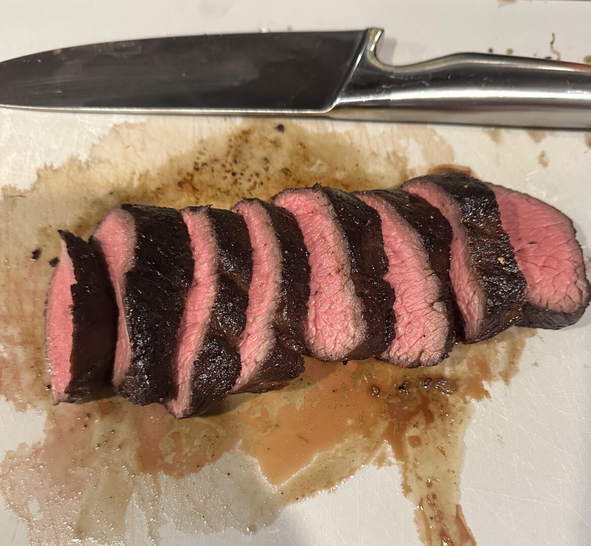 Is venison back strap allowed here?