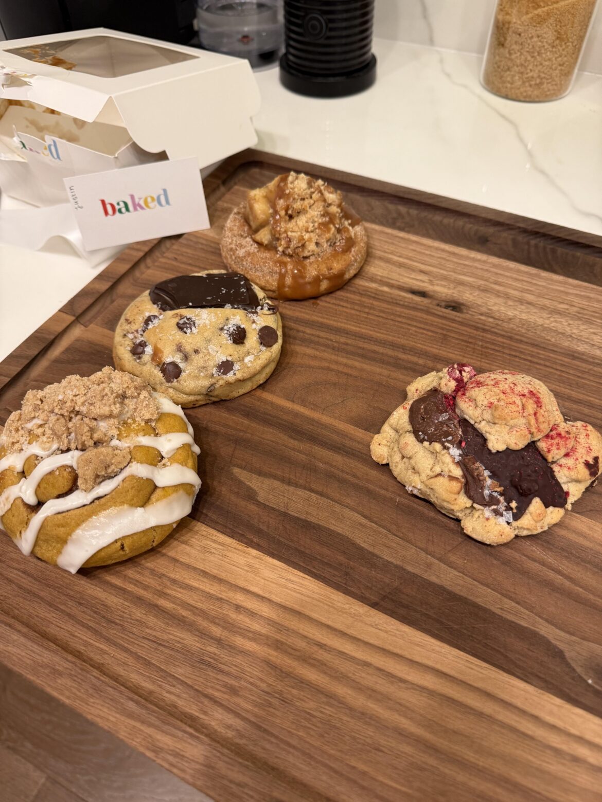 Baked SoCal cookies vs Fleur de Sel