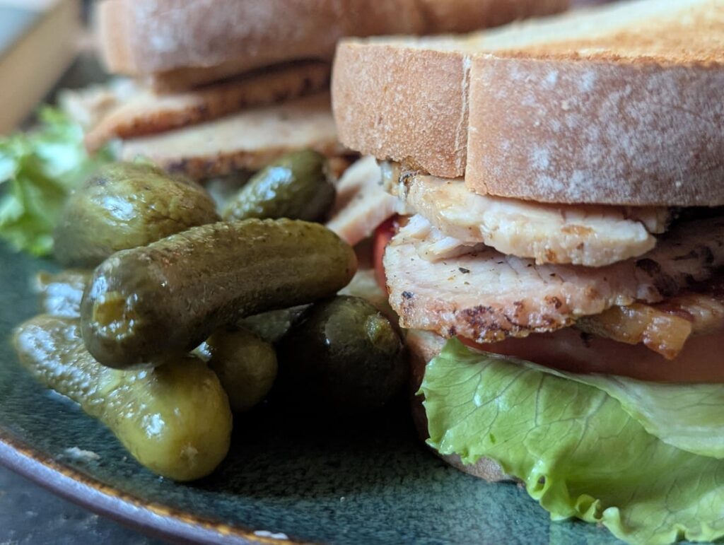 Thanksgiving leftovers.