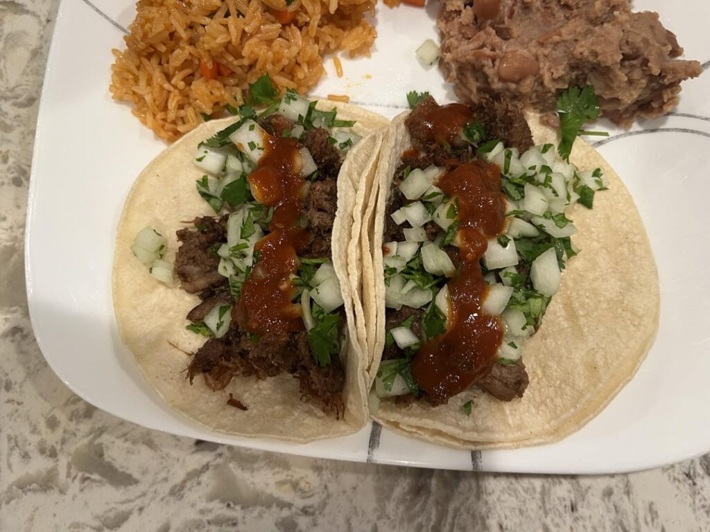 Lengua tacos