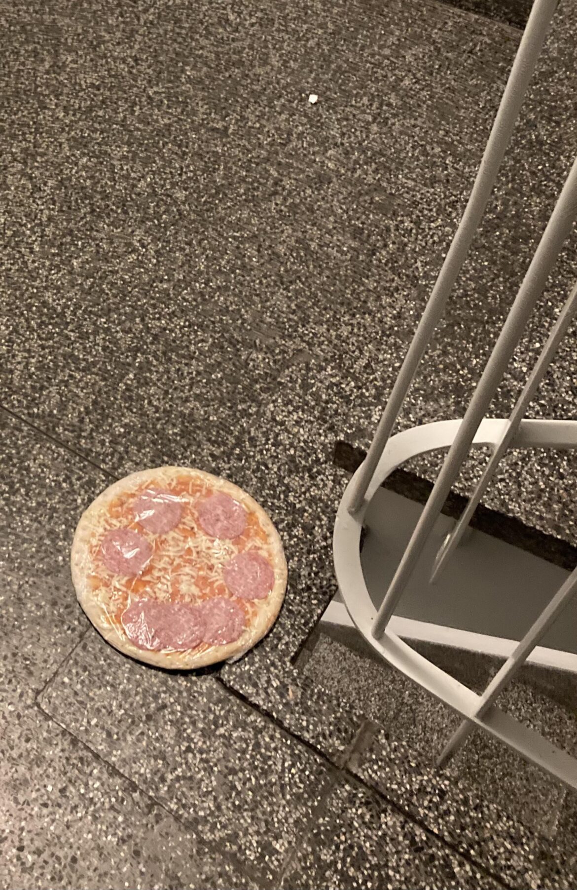 Not on the roof… but